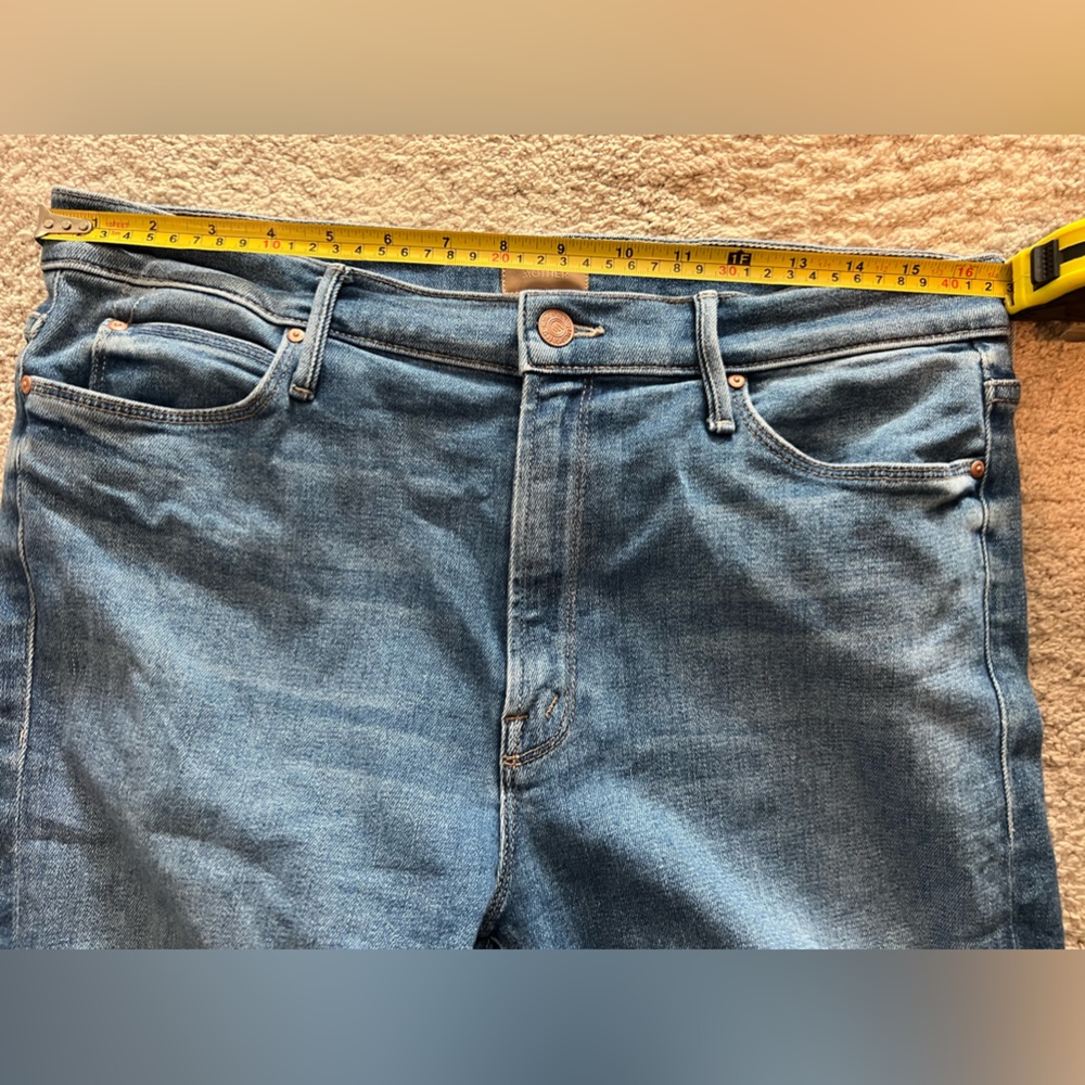 MOTHER High Rise Blue Jeans - Picture 6 of 13